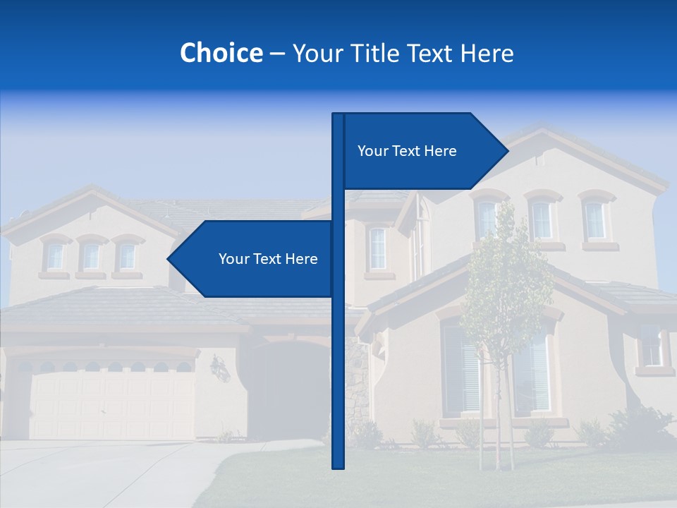Residence Realty House PowerPoint Template