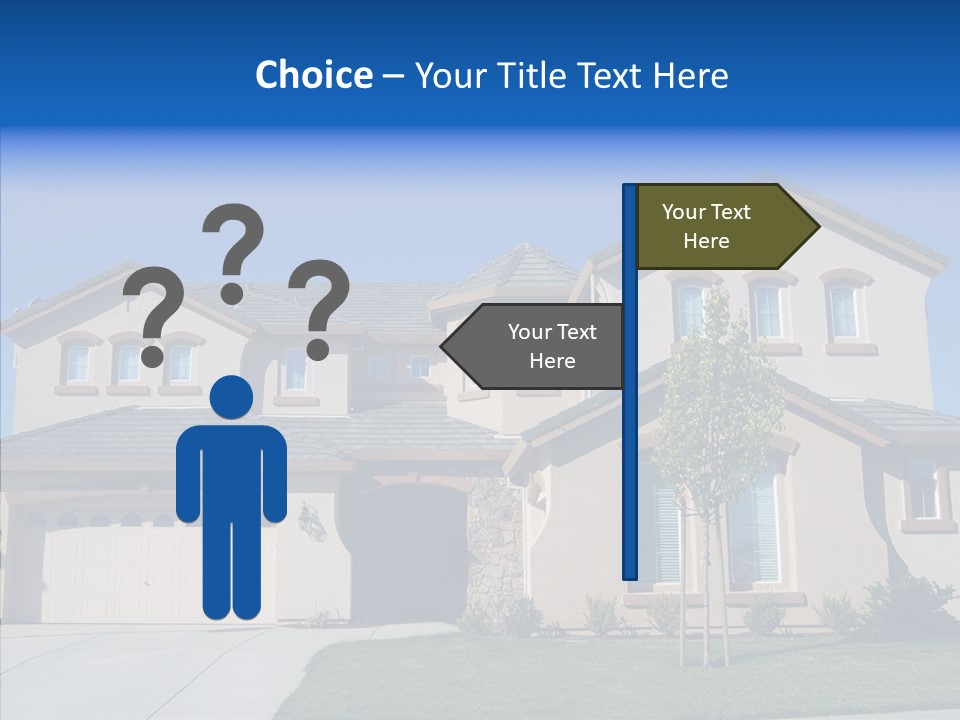Residence Realty House PowerPoint Template