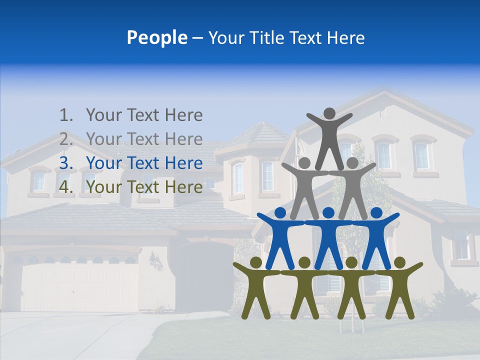 Residence Realty House PowerPoint Template