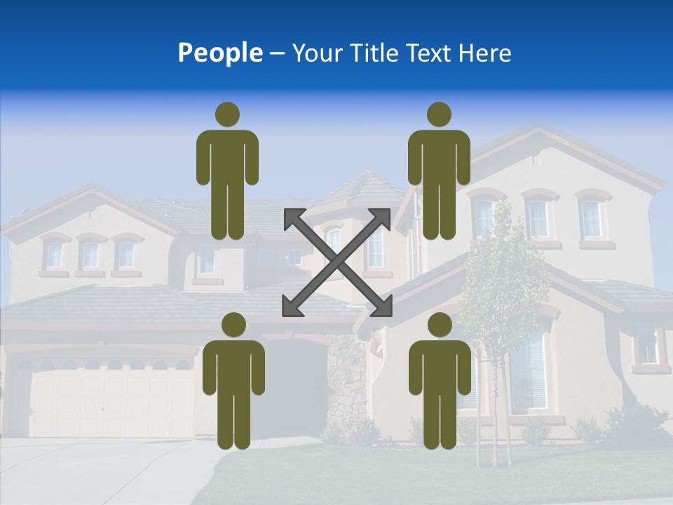 Residence Realty House PowerPoint Template