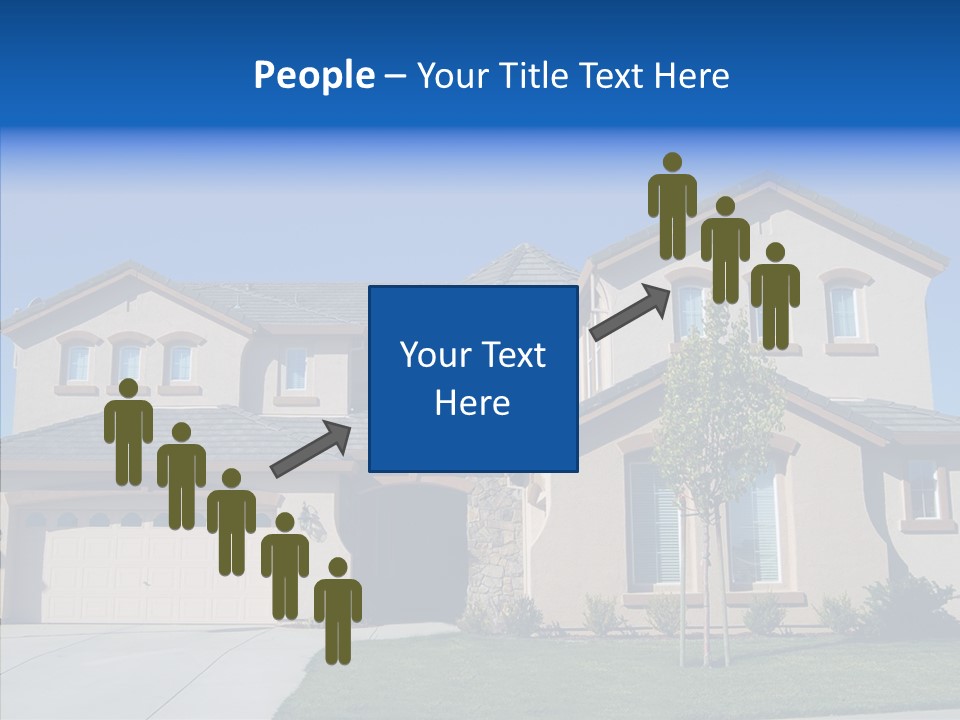 Residence Realty House PowerPoint Template