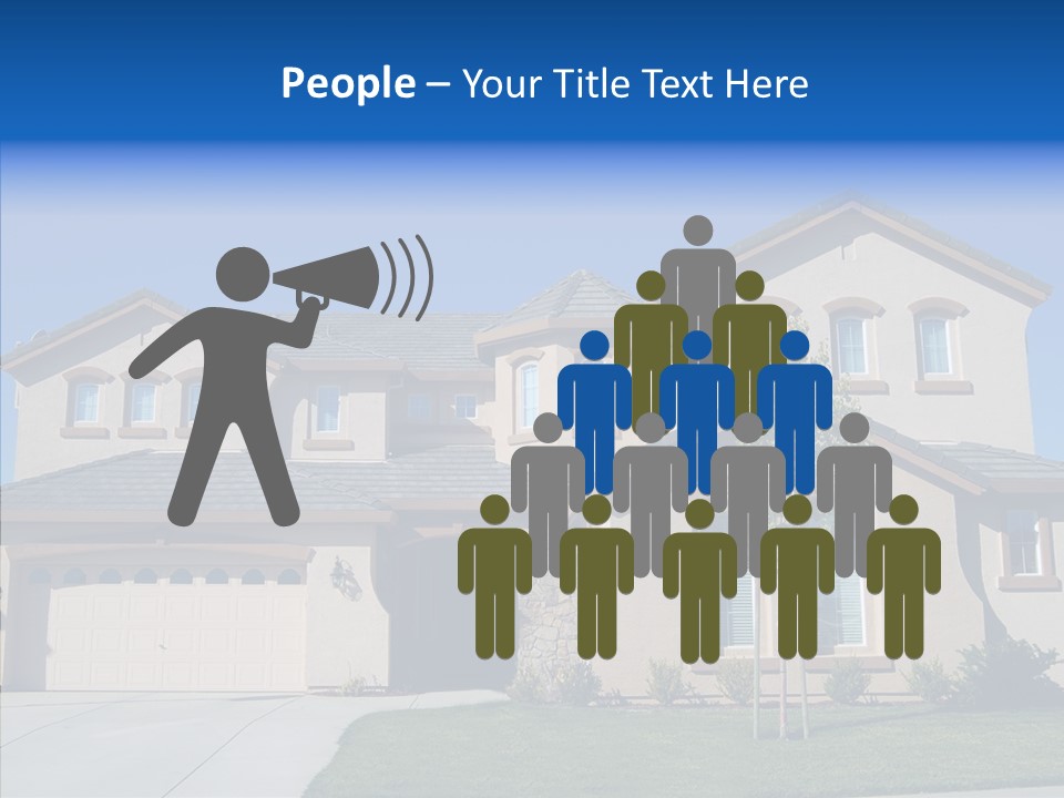 Residence Realty House PowerPoint Template