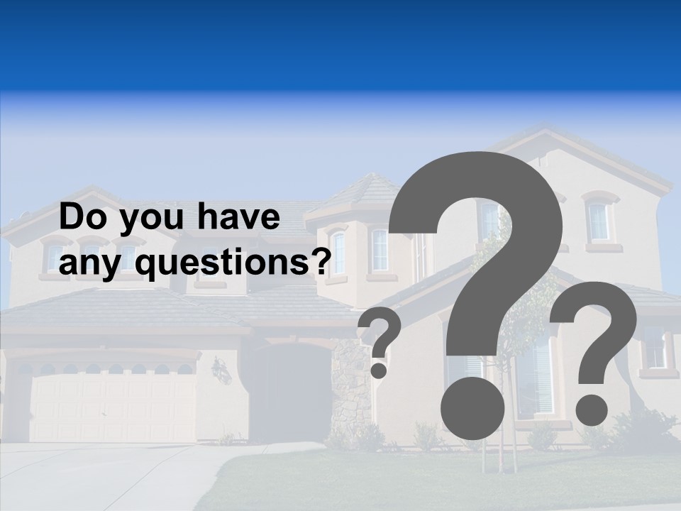 Residence Realty House PowerPoint Template