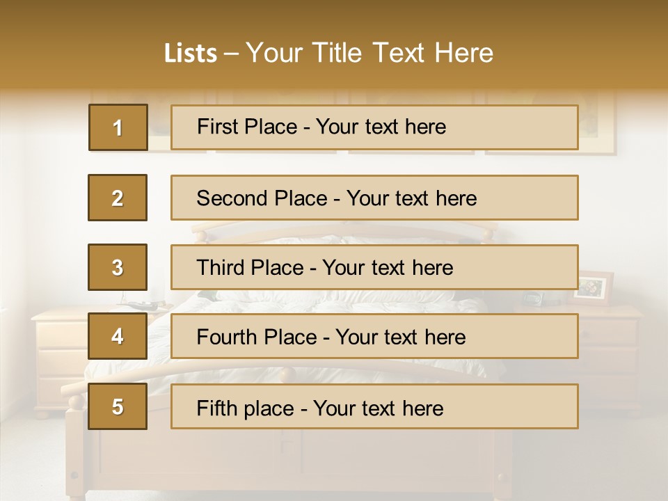 Lodging Color Sleep PowerPoint Template