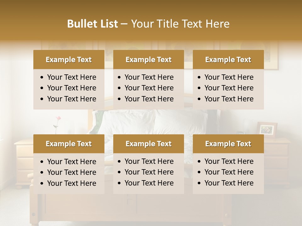 Lodging Color Sleep PowerPoint Template
