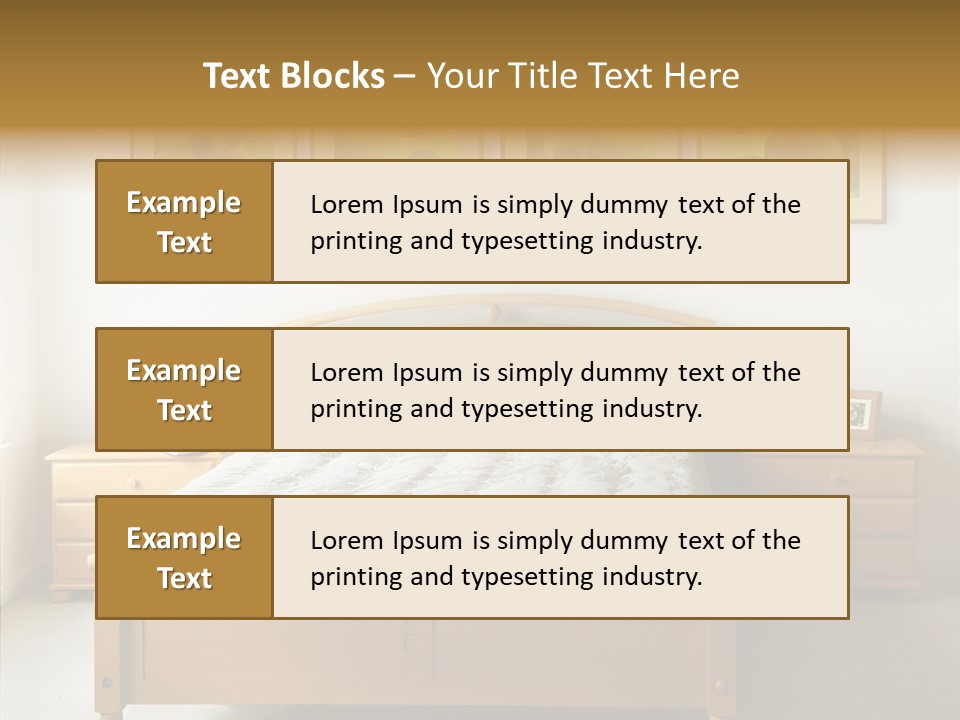 Lodging Color Sleep PowerPoint Template