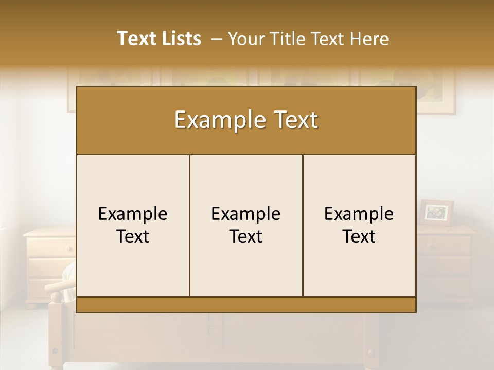 Lodging Color Sleep PowerPoint Template