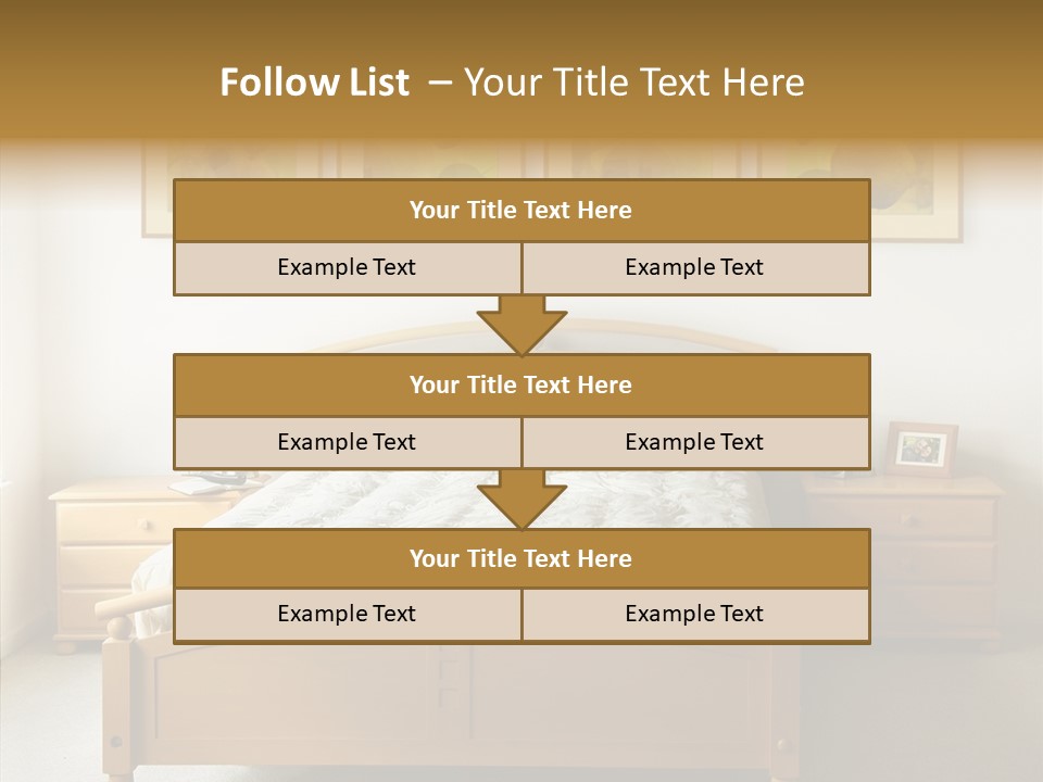 Lodging Color Sleep PowerPoint Template