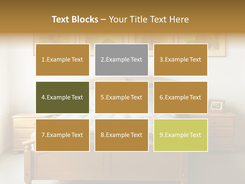 Lodging Color Sleep PowerPoint Template