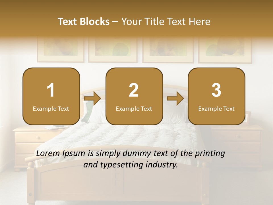 Lodging Color Sleep PowerPoint Template
