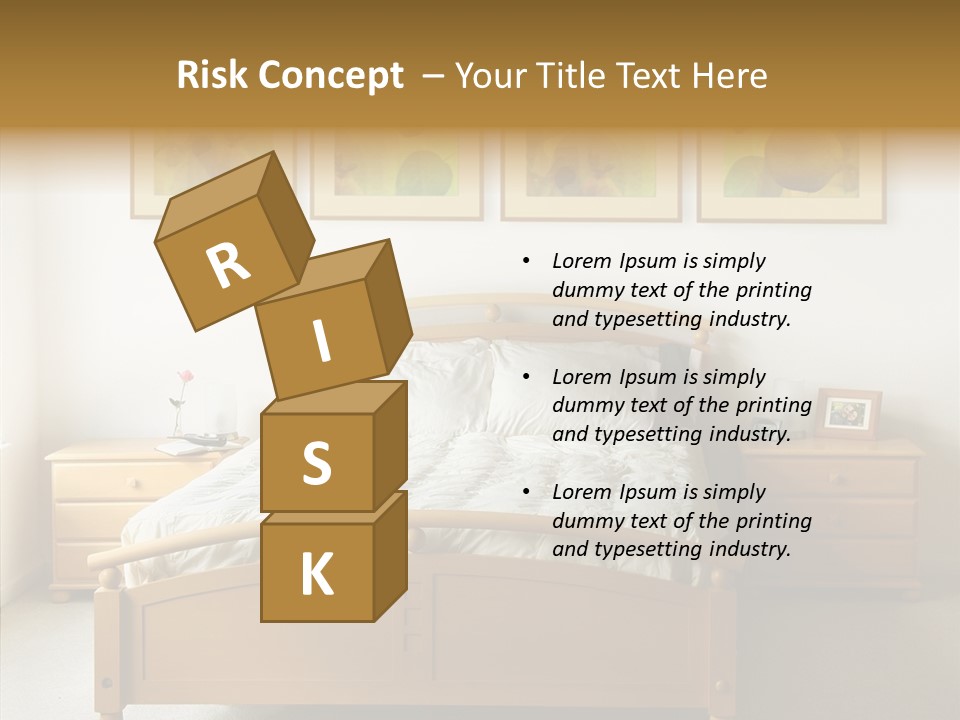 Lodging Color Sleep PowerPoint Template