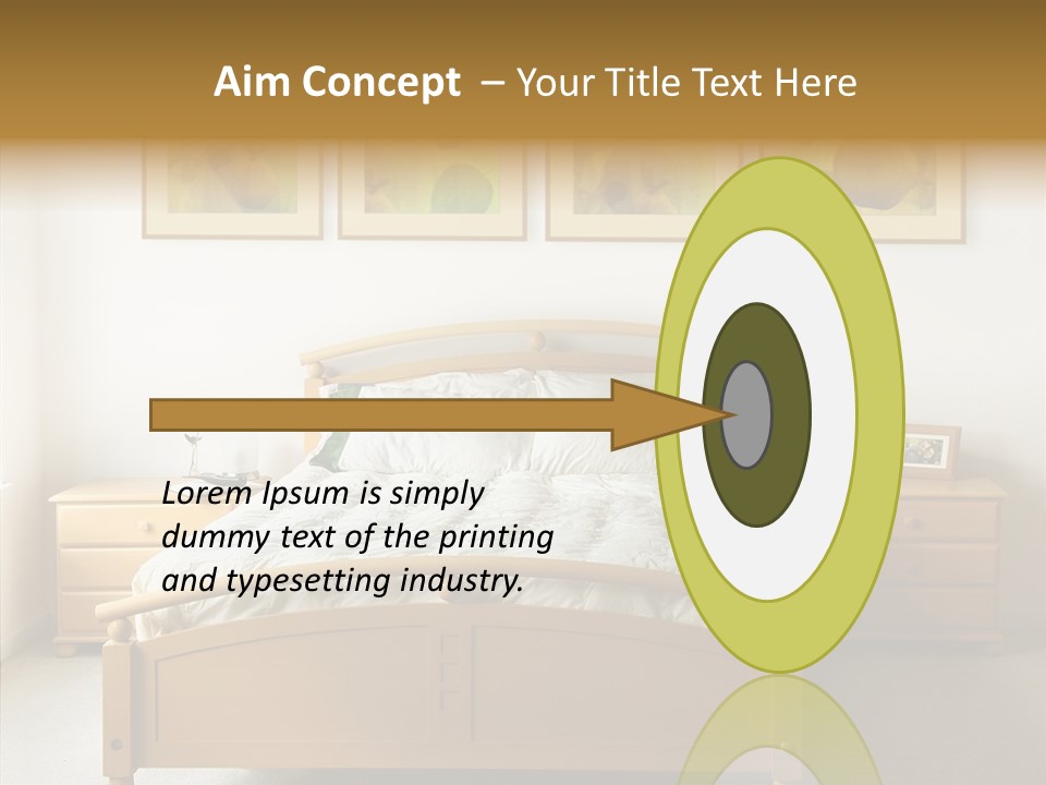 Lodging Color Sleep PowerPoint Template