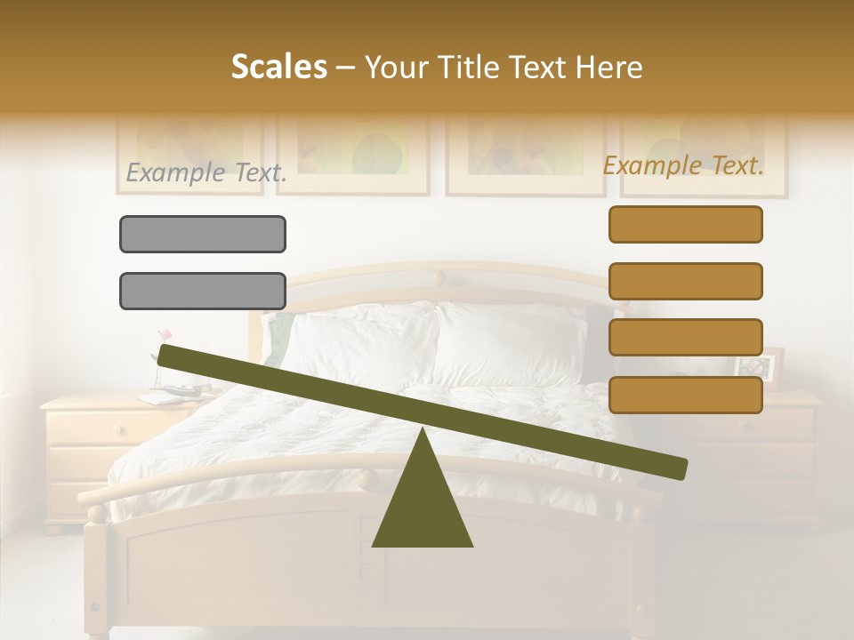 Lodging Color Sleep PowerPoint Template