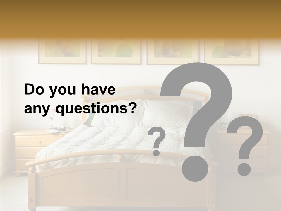 Lodging Color Sleep PowerPoint Template