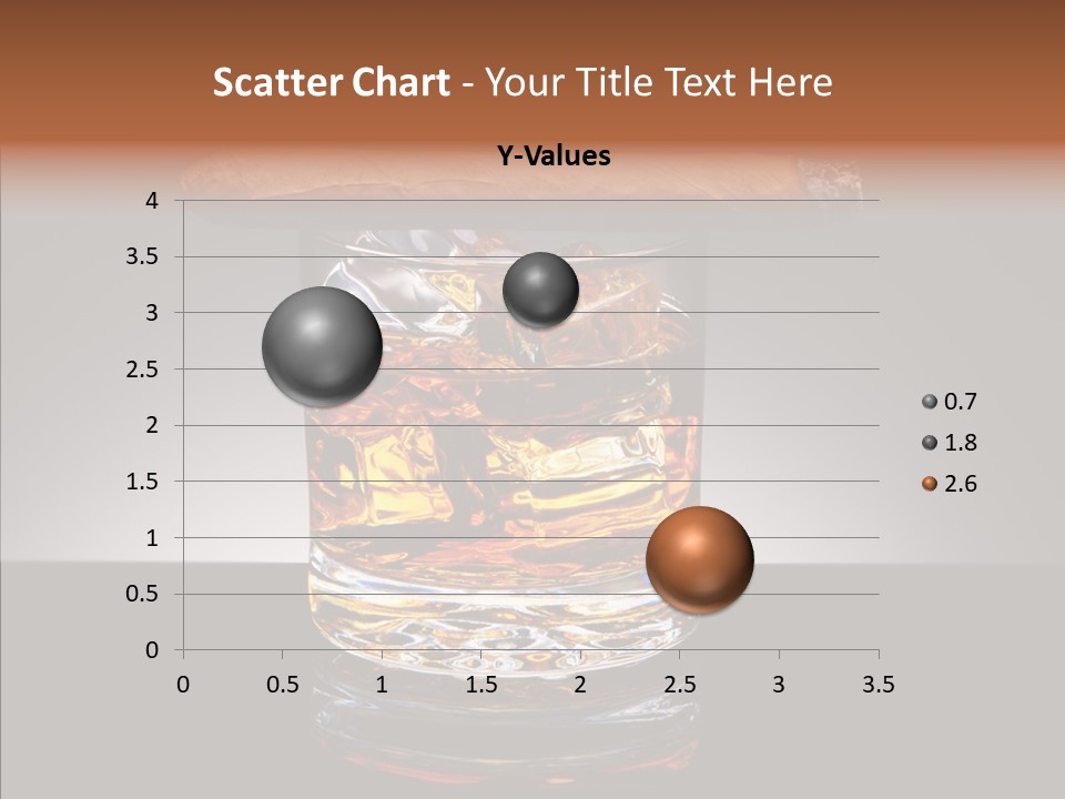 Golden Drink Lit PowerPoint Template