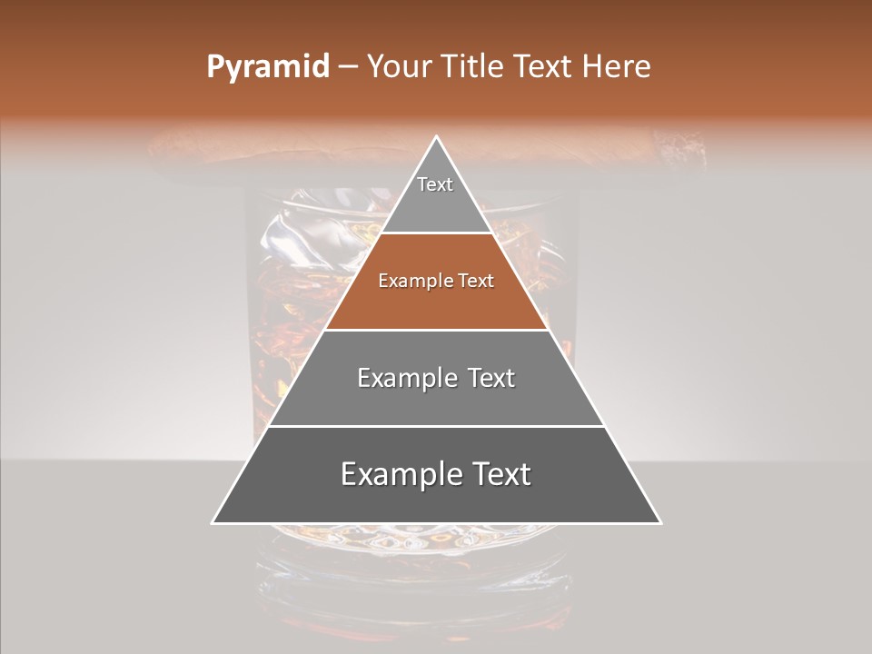 Golden Drink Lit PowerPoint Template