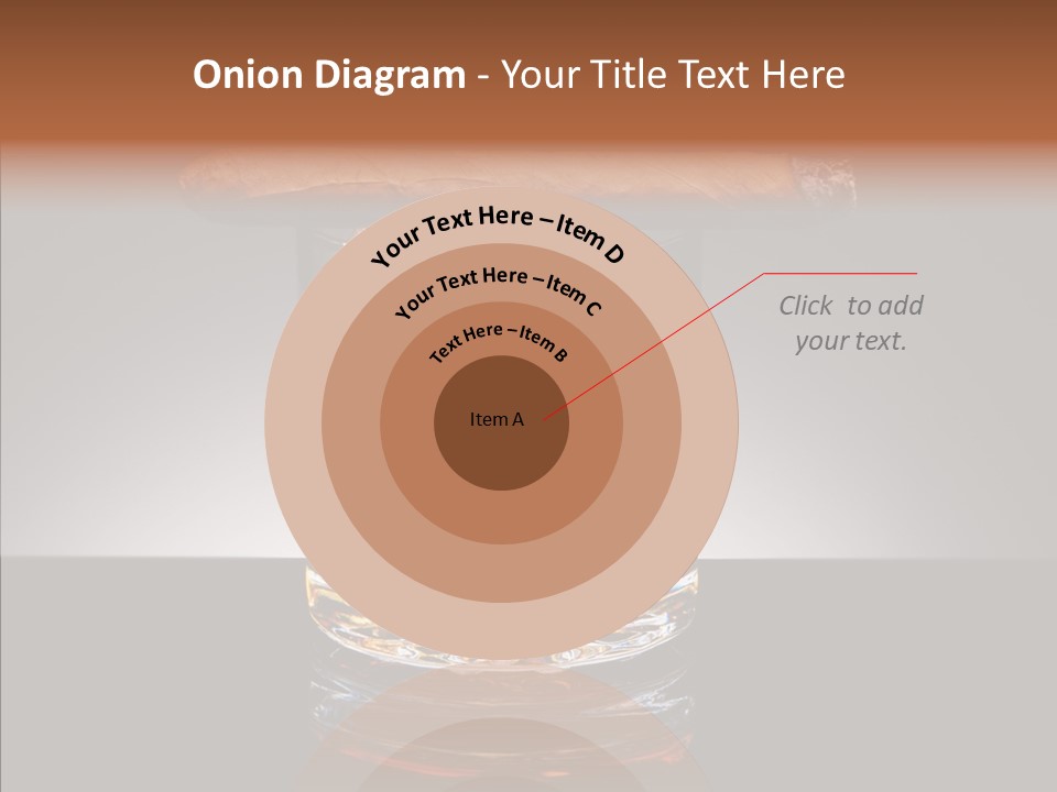 Golden Drink Lit PowerPoint Template