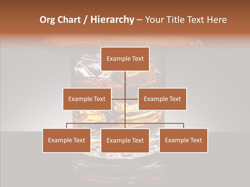 Golden Drink Lit PowerPoint Template