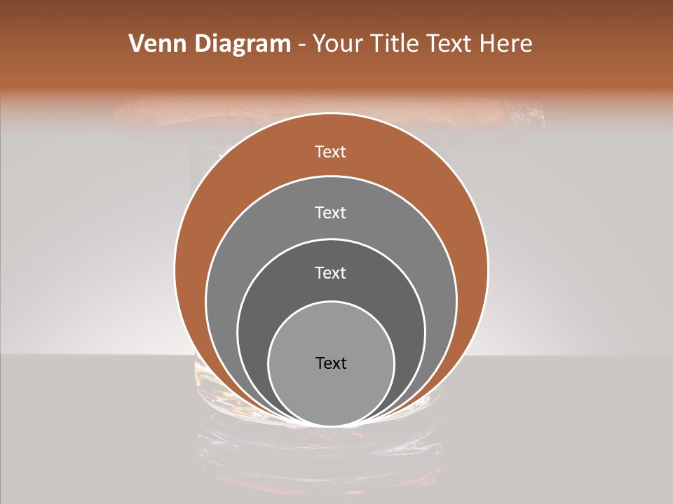 Golden Drink Lit PowerPoint Template