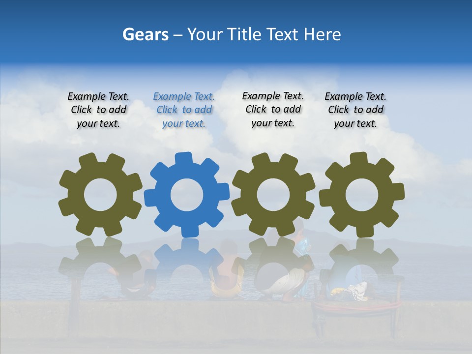 Management Meeting Li Ten PowerPoint Template