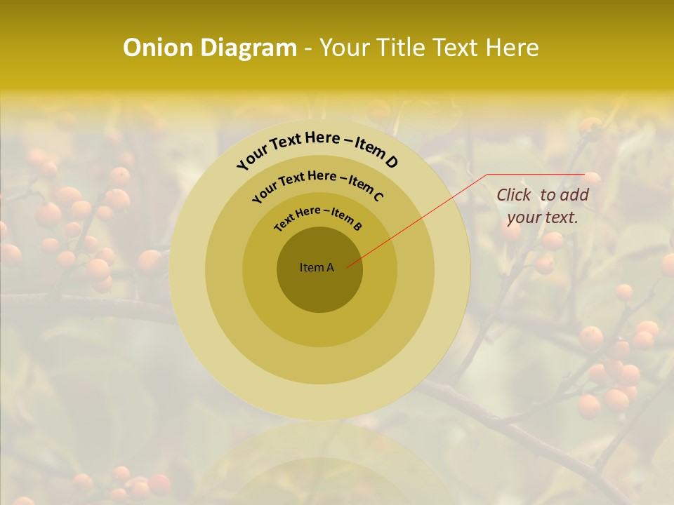 Bird Leaves Nature PowerPoint Template