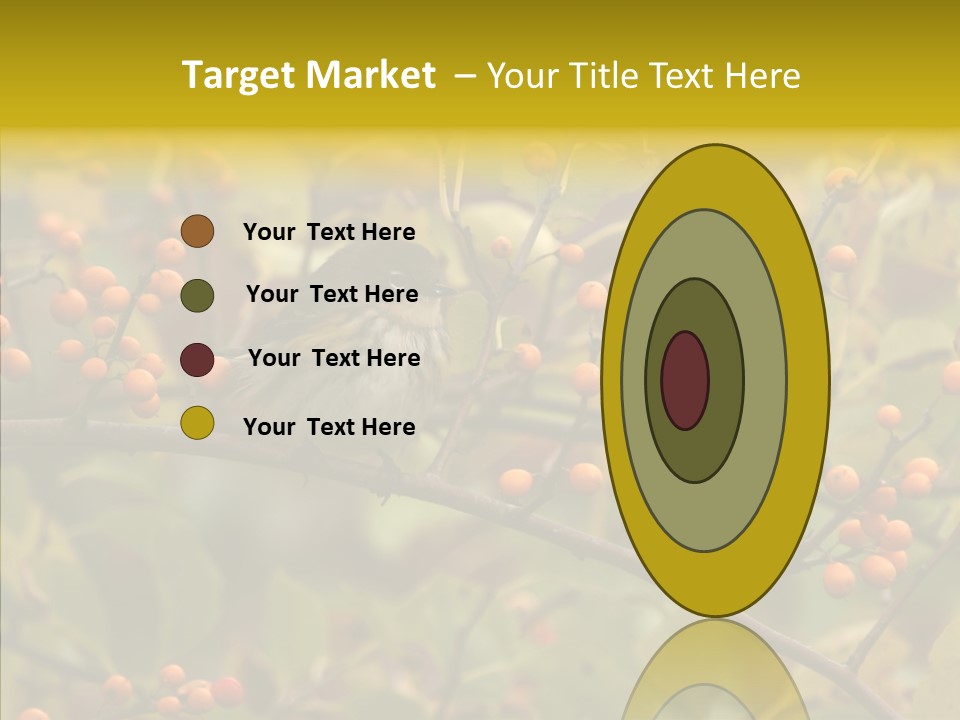 Bird Leaves Nature PowerPoint Template