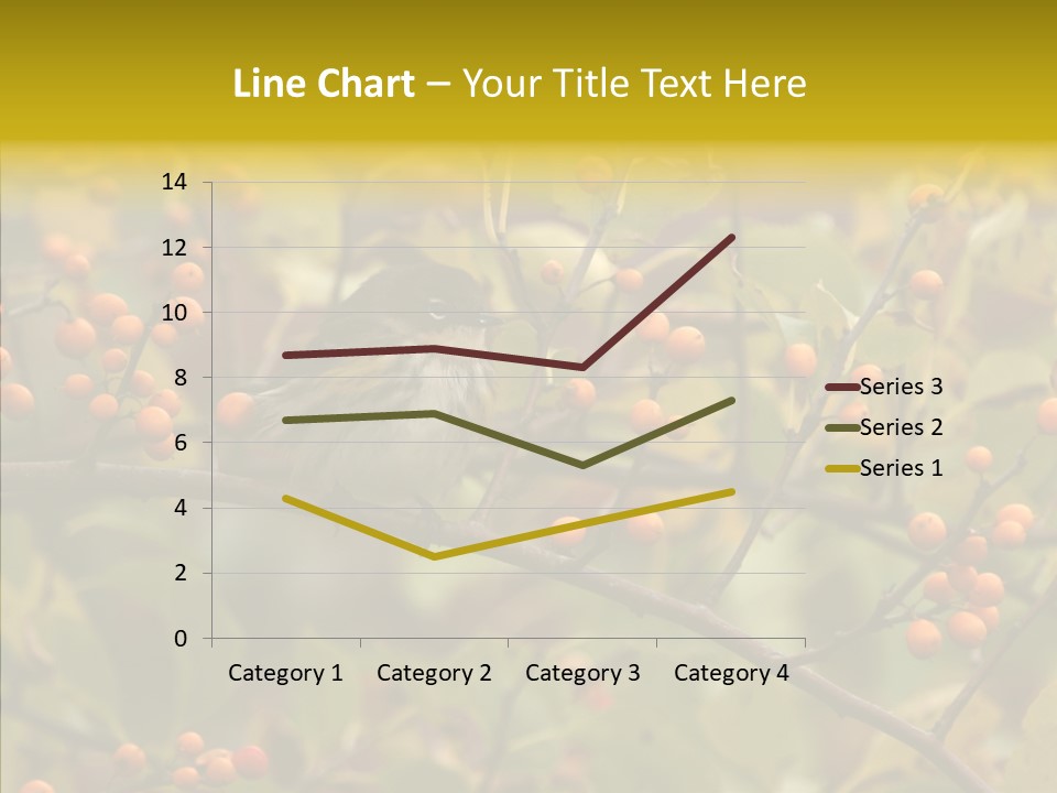 Bird Leaves Nature PowerPoint Template