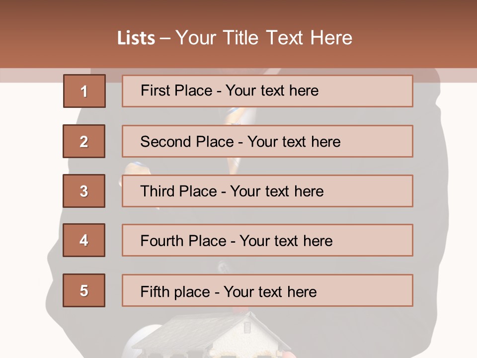 Ownership Smiling Buying PowerPoint Template