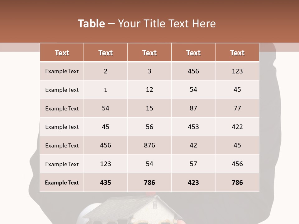 Ownership Smiling Buying PowerPoint Template