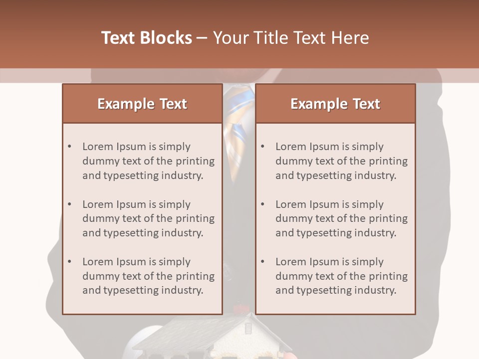 Ownership Smiling Buying PowerPoint Template