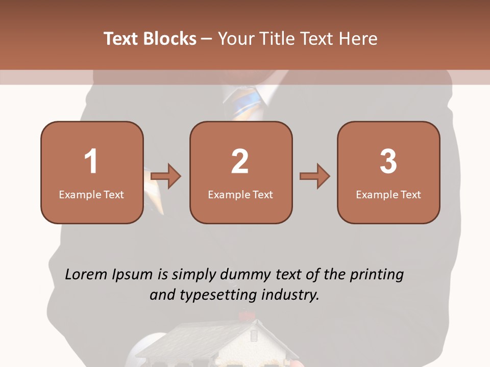 Ownership Smiling Buying PowerPoint Template