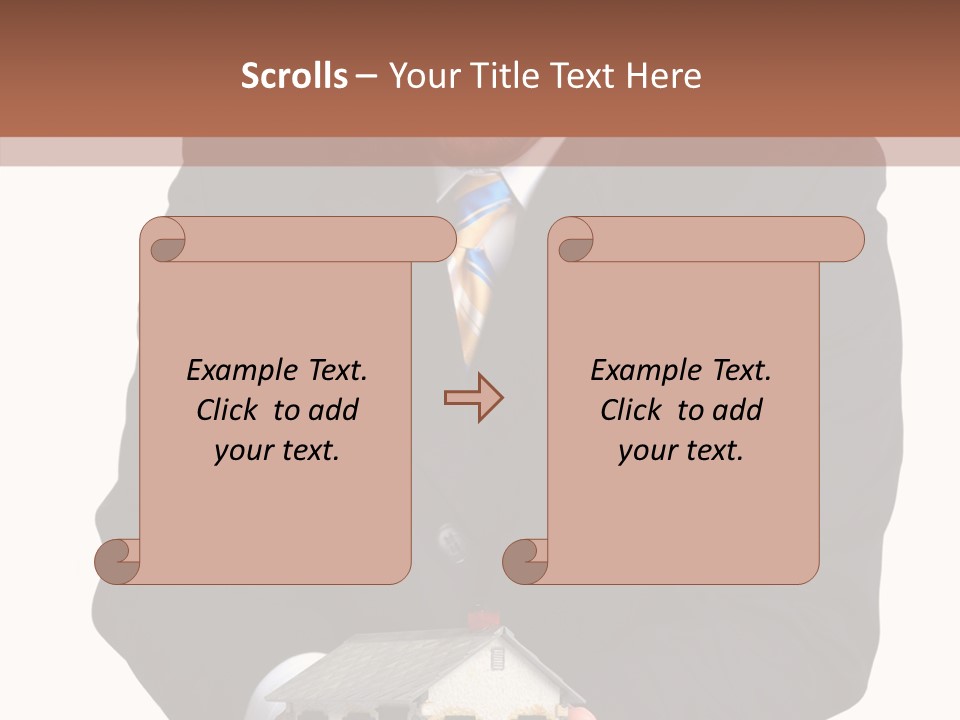 Ownership Smiling Buying PowerPoint Template