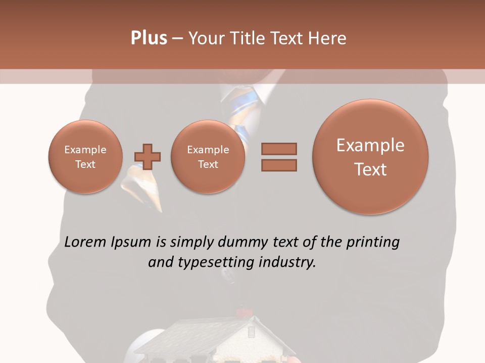 Ownership Smiling Buying PowerPoint Template