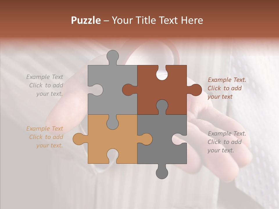 Hair Flower Attractive PowerPoint Template