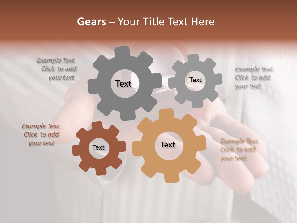 Hair Flower Attractive PowerPoint Template