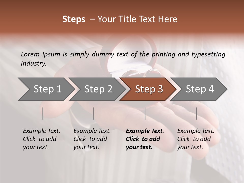 Hair Flower Attractive PowerPoint Template