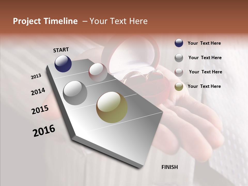 Hair Flower Attractive PowerPoint Template