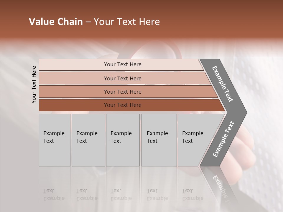 Hair Flower Attractive PowerPoint Template