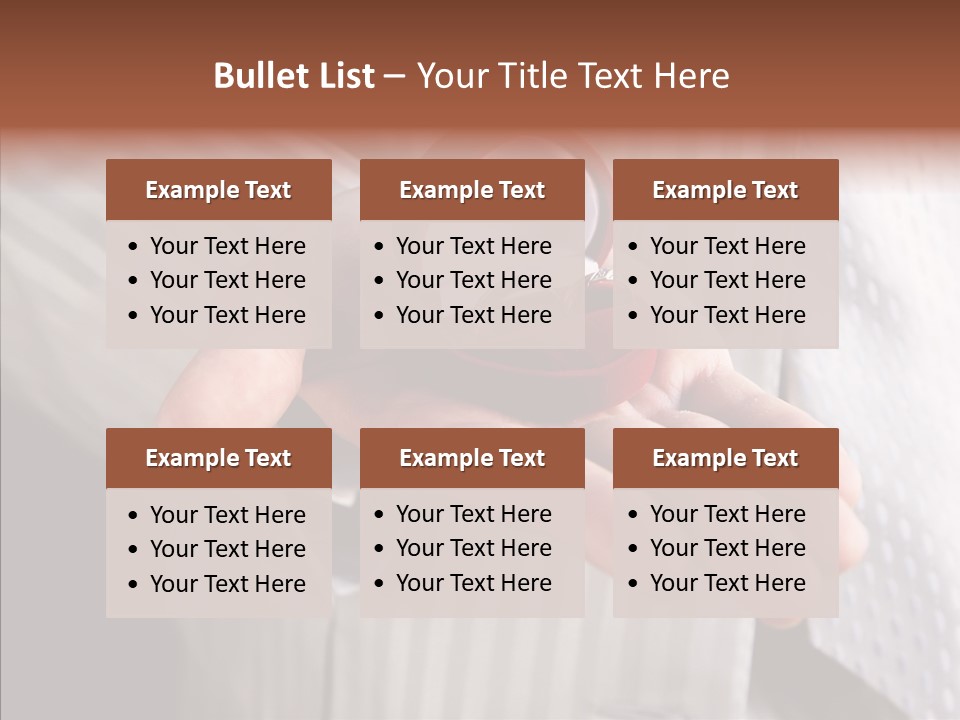 Hair Flower Attractive PowerPoint Template