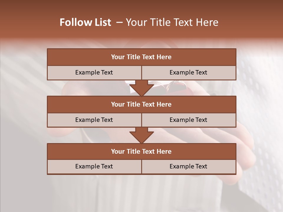 Hair Flower Attractive PowerPoint Template