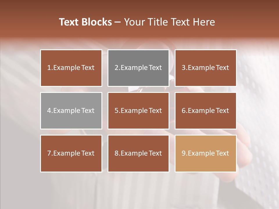 Hair Flower Attractive PowerPoint Template