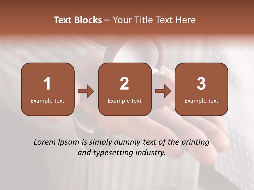 Hair Flower Attractive PowerPoint Template