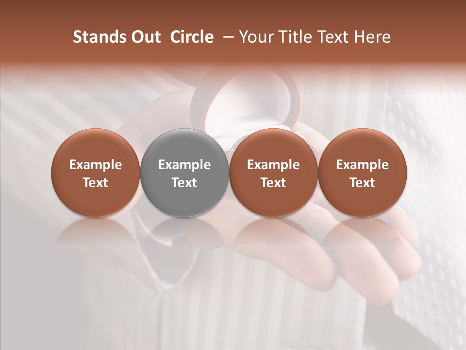 Hair Flower Attractive PowerPoint Template