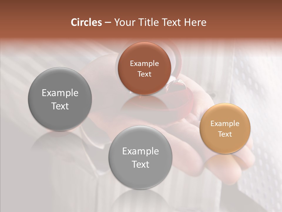 Hair Flower Attractive PowerPoint Template