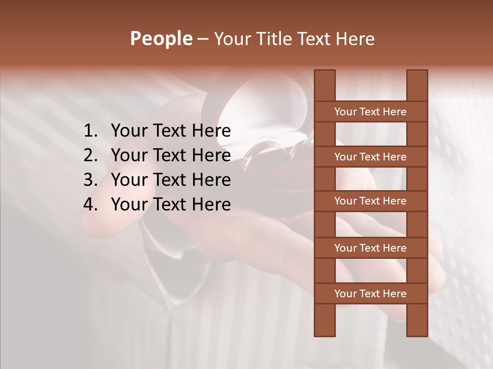 Hair Flower Attractive PowerPoint Template