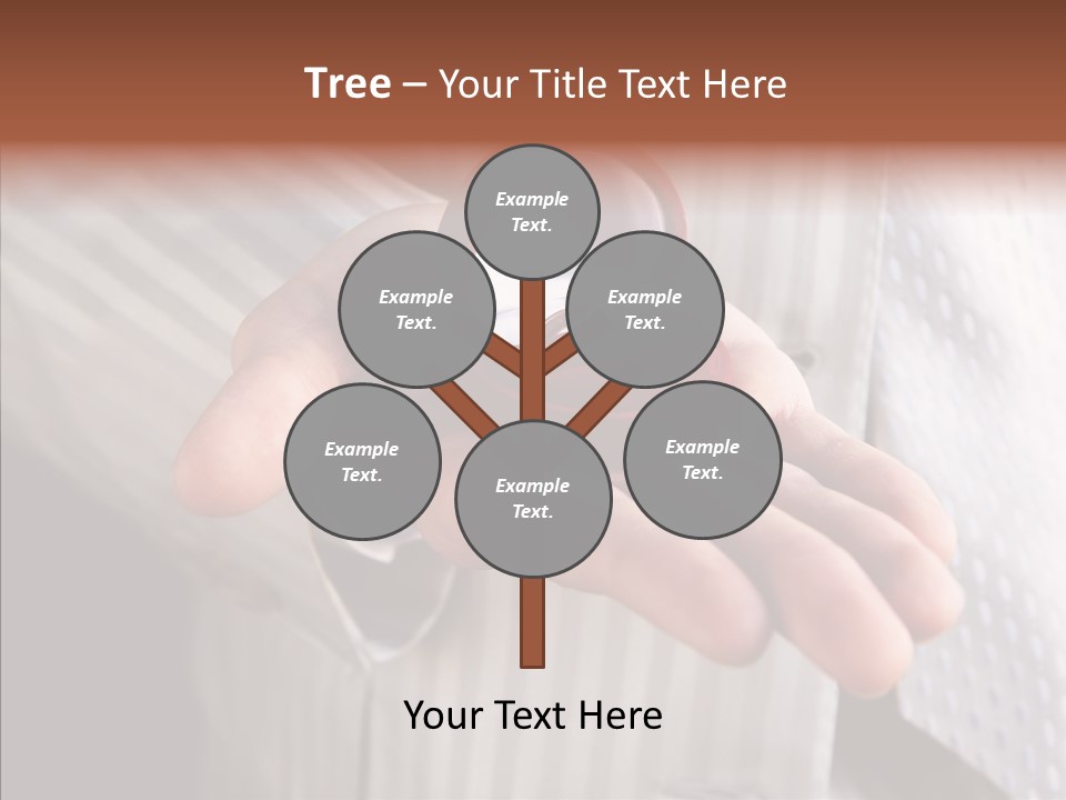 Hair Flower Attractive PowerPoint Template