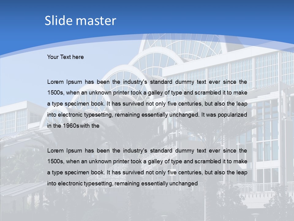 Background Character Computer Generated PowerPoint Template