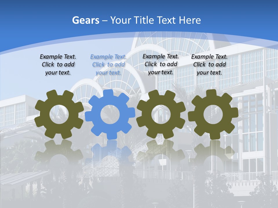 Background Character Computer Generated PowerPoint Template