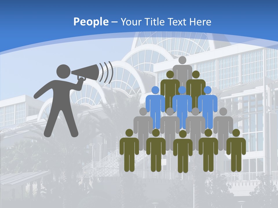 Background Character Computer Generated PowerPoint Template