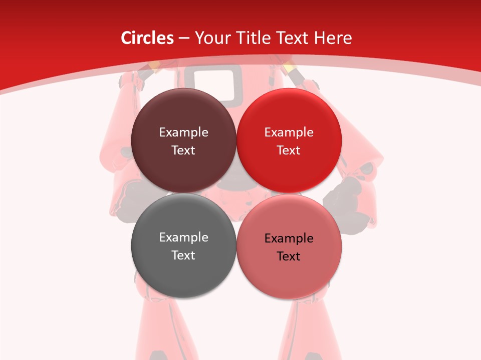 Background Character Computer Generated PowerPoint Template